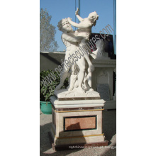 Escultura de mármore da pedra que esculpira a estátua para a decoração do jardim (SY-X1325)